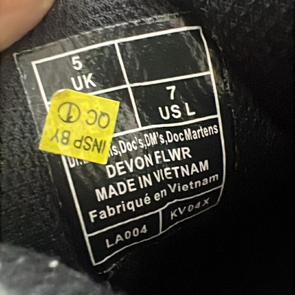 Dr. Martens Olive Green Platform Boots - Picture 5 of 10